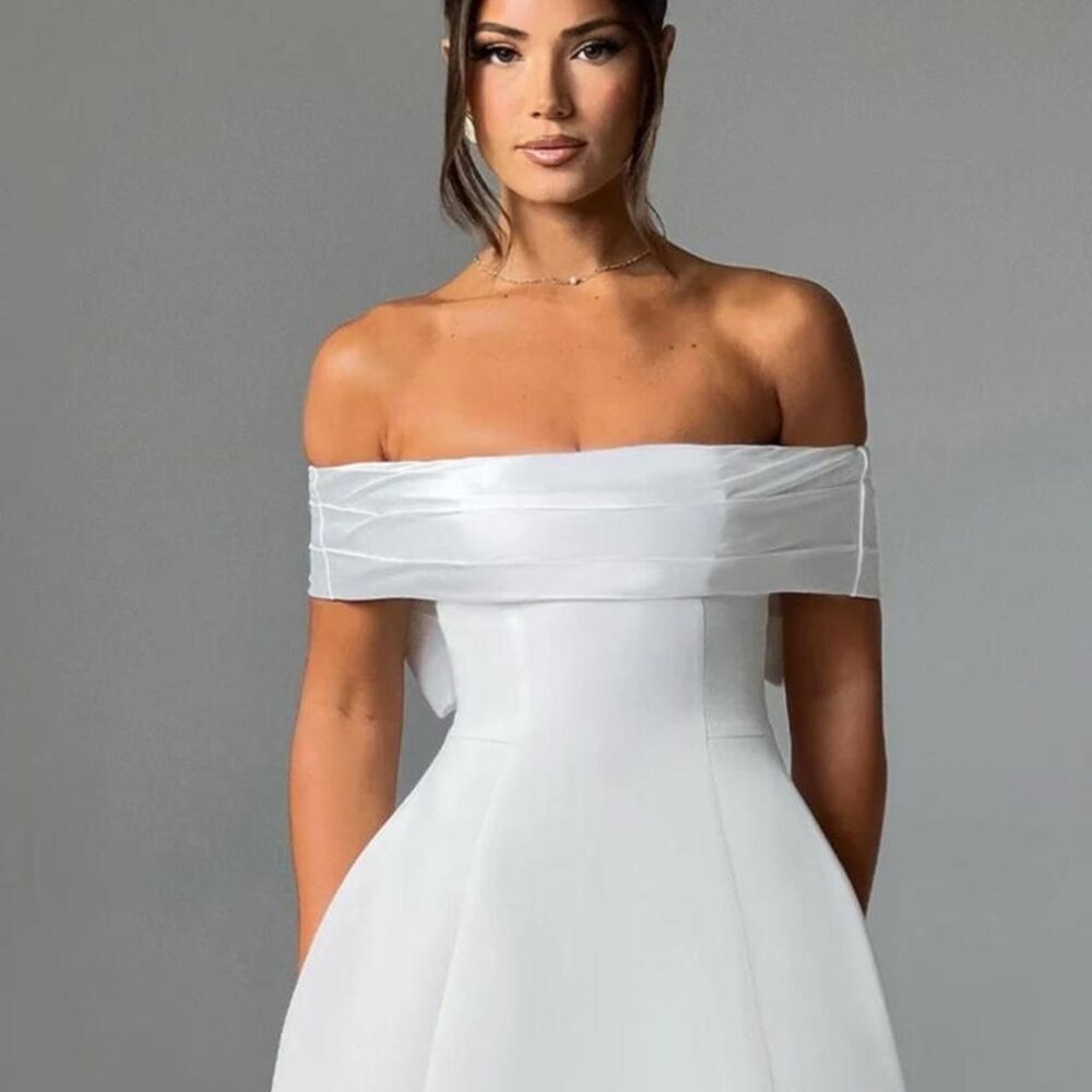 Babyboo Fashion Delta Mini Dress XXL Ivory White Bridalcore Coquette